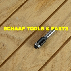 Kantenfrees 12,7x12mm HW-hardmetaal schacht 8mm met top geleidelager | 24053-5-12700